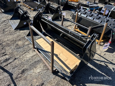 2025 GIYI GY-KH72F 72 in Multi-Purpose Benna per mini pala (Unused)