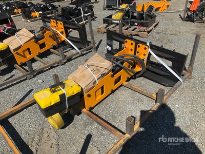 2025 GIYI GY-D680 Skid Steer Post Driver (Unused)