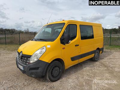 2018 Renault Master Vehicule Utilitaire Furgoneta de carga (Inoperable)