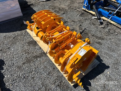 Quantity of (8) 2025 GIYI VCA-8 32 in Mini Excavator Attachments (Unused)