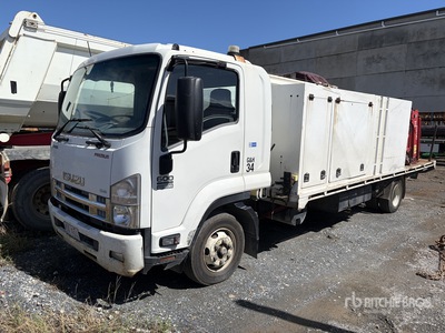 2015 Isuzu FRR600 4x2 Fuel and Lube Truck