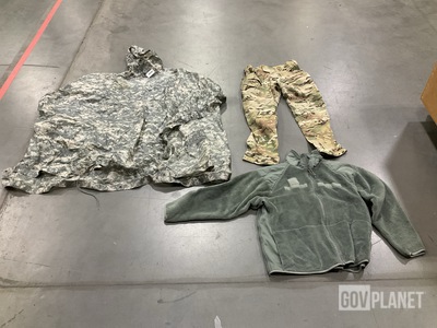 (24) Cold Weather Jackets, (20) Pairs of G4 Field Pants & Assorted Items