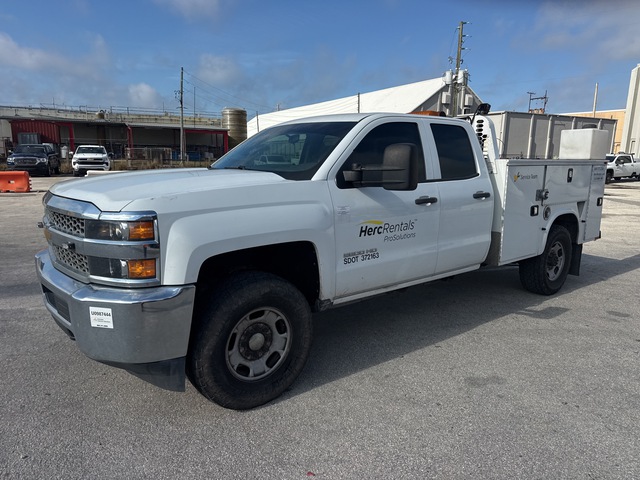 2019 Chevrolet Silverado 2500HD 4x4 Extended Cab Service Truck