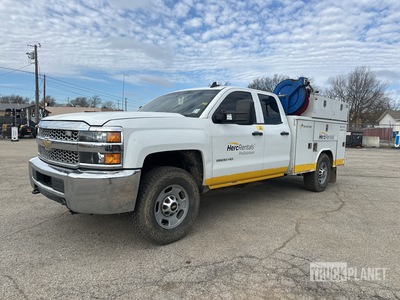 2019 Chevrolet Silverado 2500HD 4x4 Extended Cab Service Truck