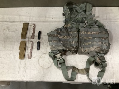(1) Survival Vest, (27) Weapon Mount Adapter Rails & Assorted Items