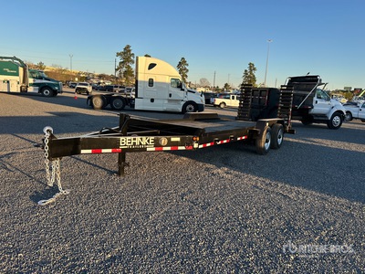 2023 Behnke 21 ft T/A Equipment Trailer (Unused)