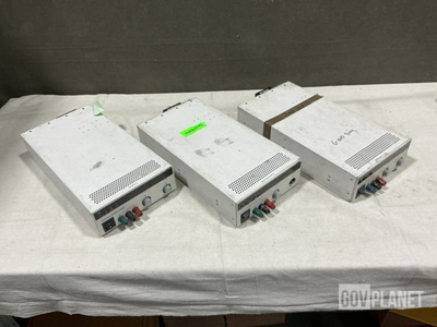 (3) Ametek XHR 40-25 Power Supplies