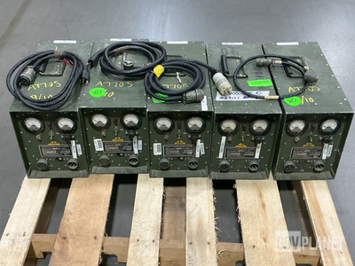 (5) GE PP-8474/G Power Supplies