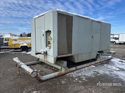 1995 Ingersoll Rand XHP7750WCAT Skid Mounted ضاغط هوائي