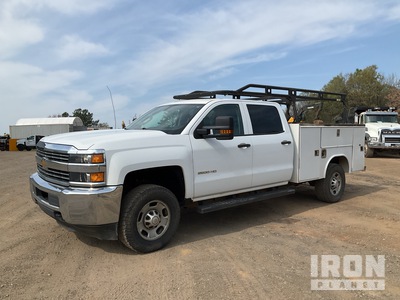 2017 Chevrolet 2500 4x2 Crew Cab Utility Truck