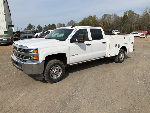2018 Chevrolet 2500 HD 4x2 Crew Cab Utility Truck