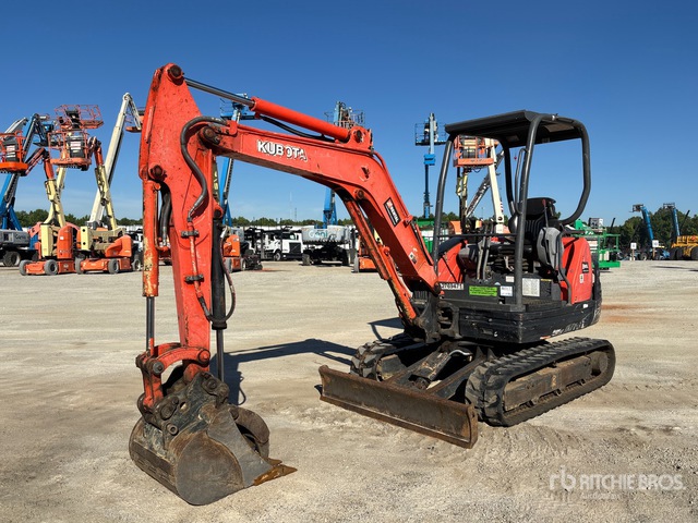 2019 Kubota KX71-3S4R1 Mini Excavator