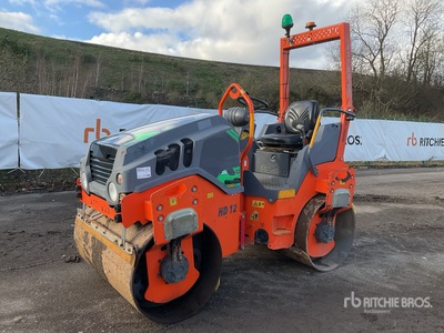 2017 Hamm HD12 مدحلة ذات اسطوانتين