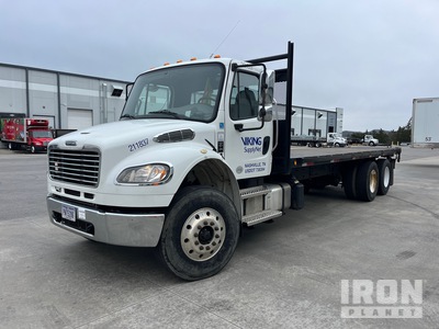 2018 Freightliner 6x4 Crew Cab Platte vrachtwagen