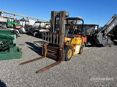 Cat V50D 5000 lb Pneumatic Tire Forklift (Inoperable)
