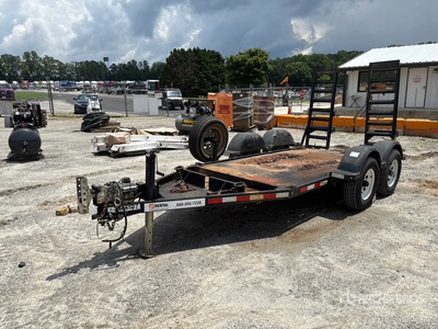 2021 MMDI 10 ft T/A Equipment Trailer