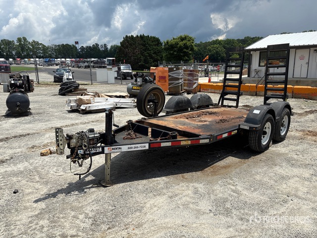 2021 MMDI 10 ft T/A Equipment Trailer