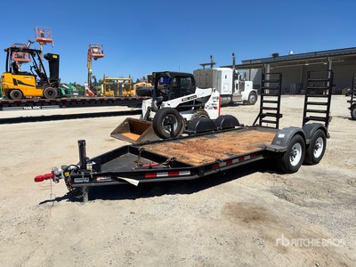 2019 MMDI 14 ft T/A Equipment Trailer