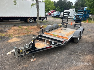 2019 Pratt 10 ft T/A Remolque Portamaquinaria