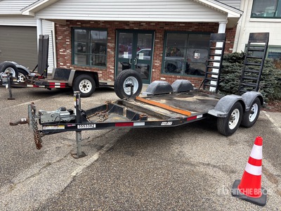 2018 Pratt CP0510 10 ft T/A Equipment Trailer