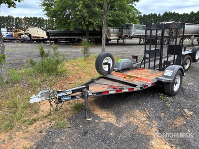 2019 MMDI 7 ft S/A Equipment Trailer