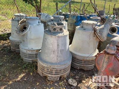 Quantity of (6) Flygt Pompe à eau submersible électrique (Inoperable)