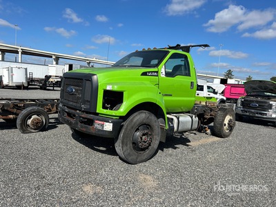 2017 Ford F-750 4x2 Cab and Chassis (Inoperable)