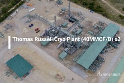 Quantity of (2) 2007 Thomas Russell 40MMCF/D Cryogenic Gas Plants