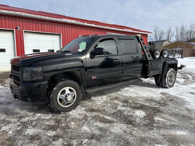 2008 Chevrolet Silverado 3500HD LTZ 4x4 Crew Cab Tow Truck