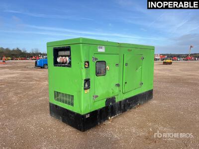 Skid-Mounted Groupe Electrogene Generator Set (Inoperable)