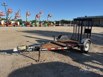 2019 MMDI 7 ft S/A Equipment Trailer