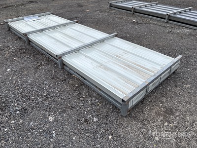 Quantity of (100) 2025 Machpro S3048C 3 ft x 10 ft PPGI Corrugated Sheet (Unused)