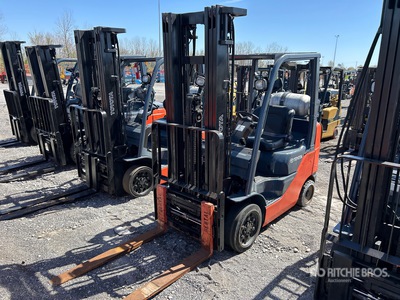 2018 Toyota 8FGCU25 3700 lb Cushion Tire Forklift