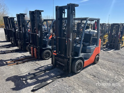 2018 Toyota 8FGCU25 3700 lb Cushion Tire Forklift