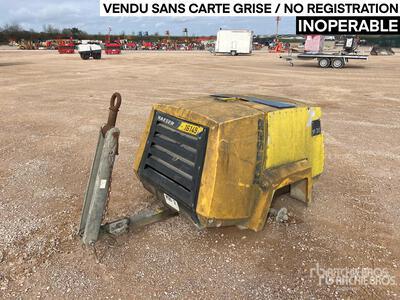 2007 Kaeser M30 Mobile Compresseur A Air 1 Essieu Compresseur à air (Inoperable)