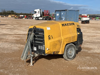 2013 Kaeser M31 Mobile Compresseur A Air 1 Essieu Luchtcompressor