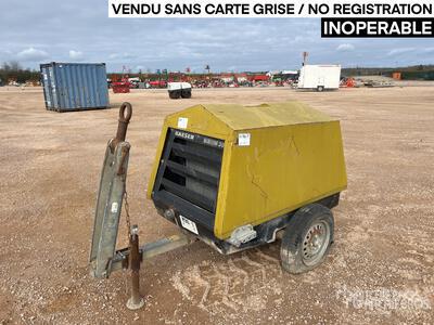 2006 Kaeser M30 Mobile Compresseur A Air 1 Essieu Air Compressor (Inoperable)