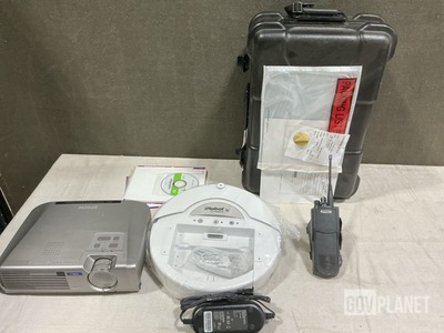 (8) Portable Radios, (3) Educational Robots & Assorted Items