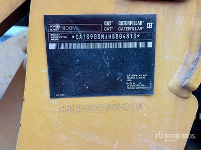 2020 Cat 908M ホイールローダー