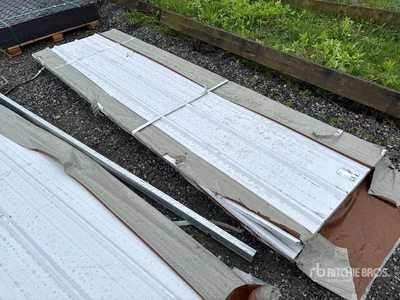 Quantity of (50) 2026 SKLP SK-XH50 Sheets Galvalume Steel Siding Roofing (Unused)