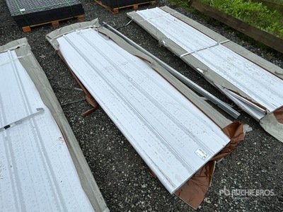 Quantity of (50) 2026 SKLP SK-XH50 Sheets Galvalume Steel Siding Roofing (Unused)