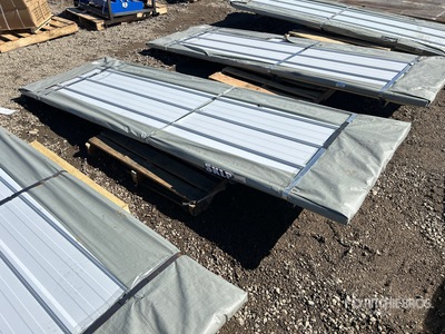 Quantity of (50) 2026 SKLP SK-XH50 Sheets Galvalume Steel Siding Roofing (Unused)