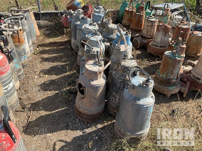 Quantity of (15) Flygt Pompe à eau submersible électrique (Inoperable)