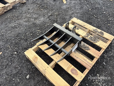 2025 Machpro Rake1 16 in Excavator Rake - Fits 1 ton (Unused)