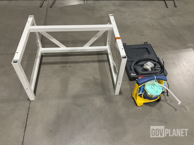 (1) Suction Unit, (1) Stand & Assorted Items