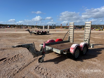 Hubiere H212T14CF Remorque 2 Essieux T/A Remorque pour équipement