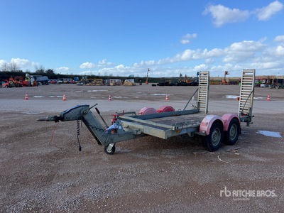 Hubiere H212L14CF Remorque 2 Essieux T/A Remorque pour équipement