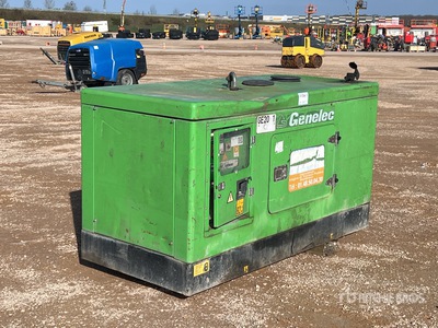 2010 Genelec GYW-20 Skid-Mounted Groupe Electrogene Generator Set