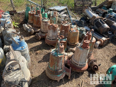 Quantity of (14) Pompe à eau submersible électrique (Inoperable)