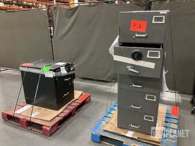(2) Mosler Filing Cabinet Safes